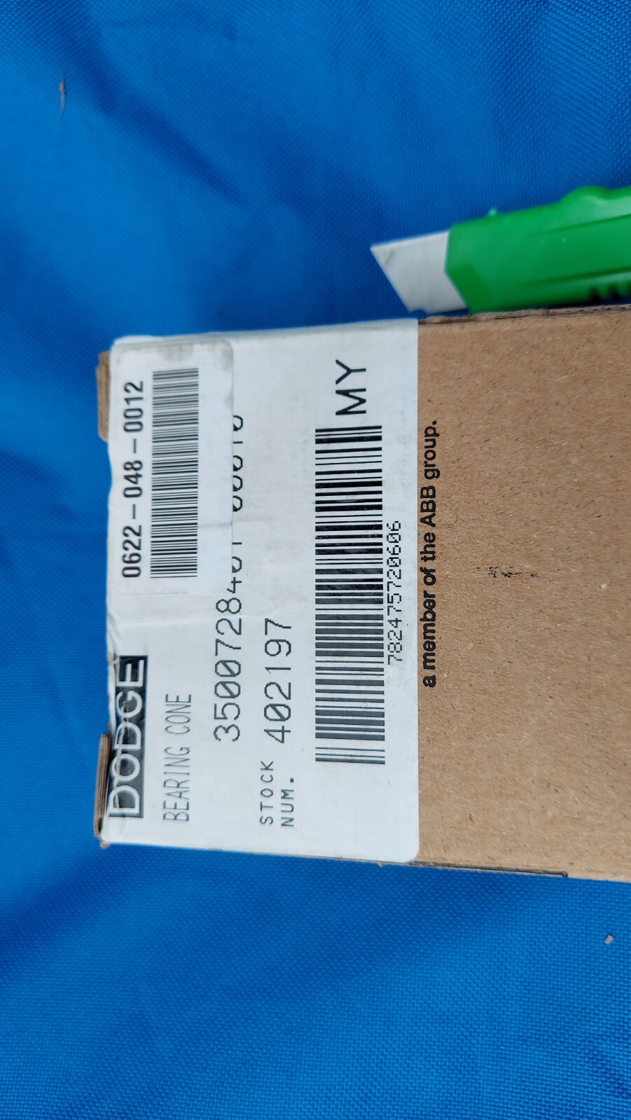 New ABB Baldor Dodge 402197 Bearing Cone