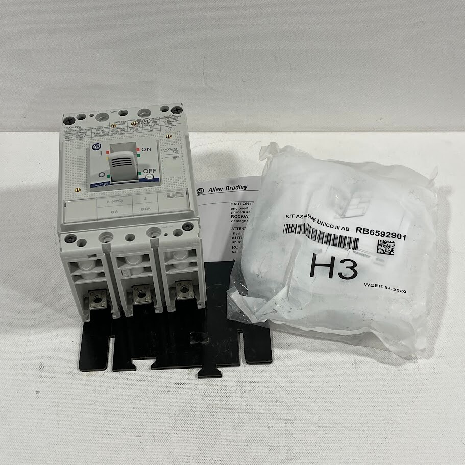 New – Allen Bradley 140G-H3C3-C60 Circuit Breaker 60 A