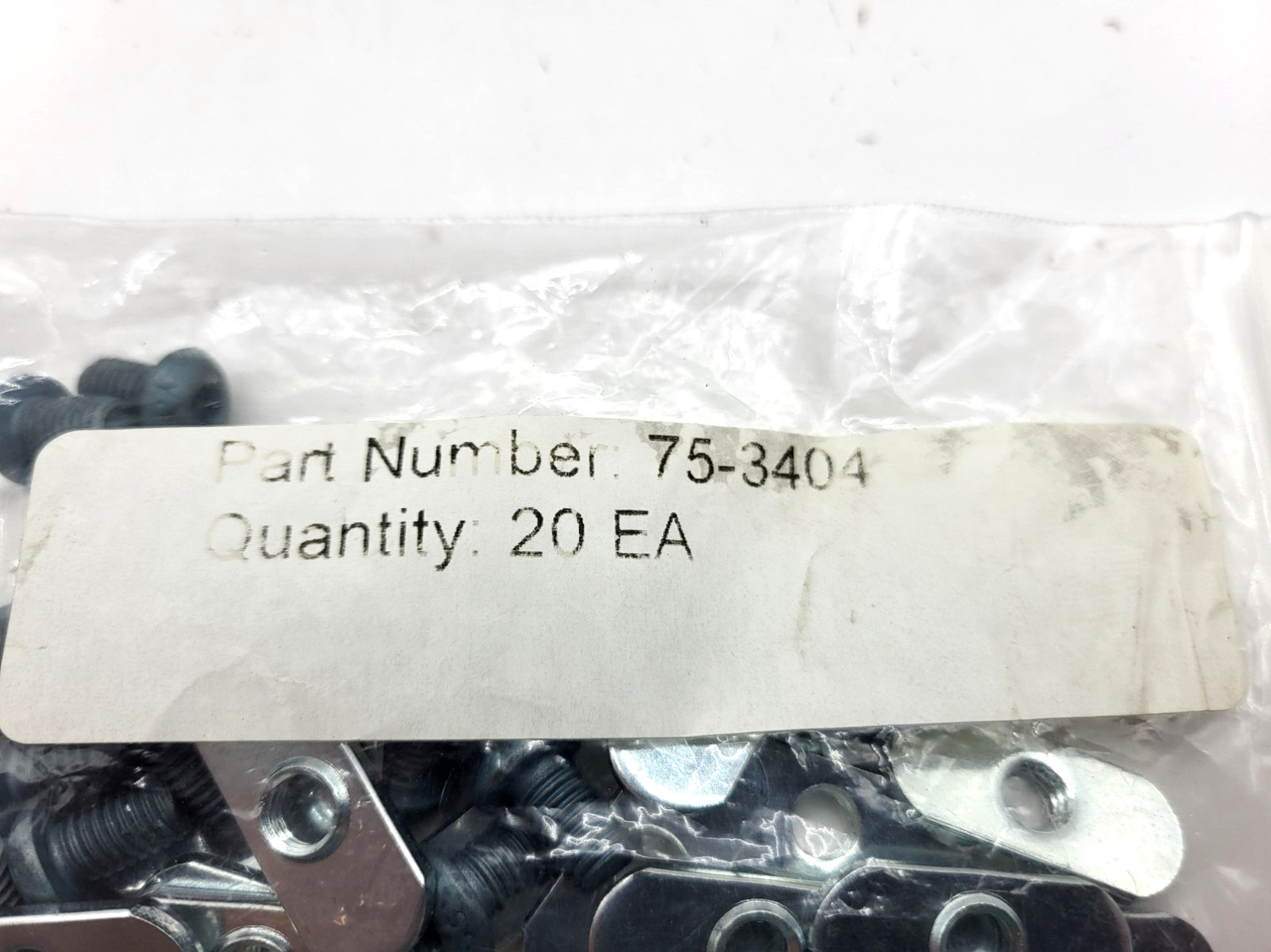 PACK OF 20, 80/20 75-3404 Bhscs & Economy T-Nut, 0268G