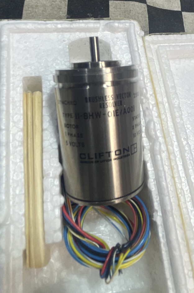 CLIFTON PRECISION 11-BHW-01E/A001, 11BHW01EA001, BRUSHLESS VECTOR RESOLVER