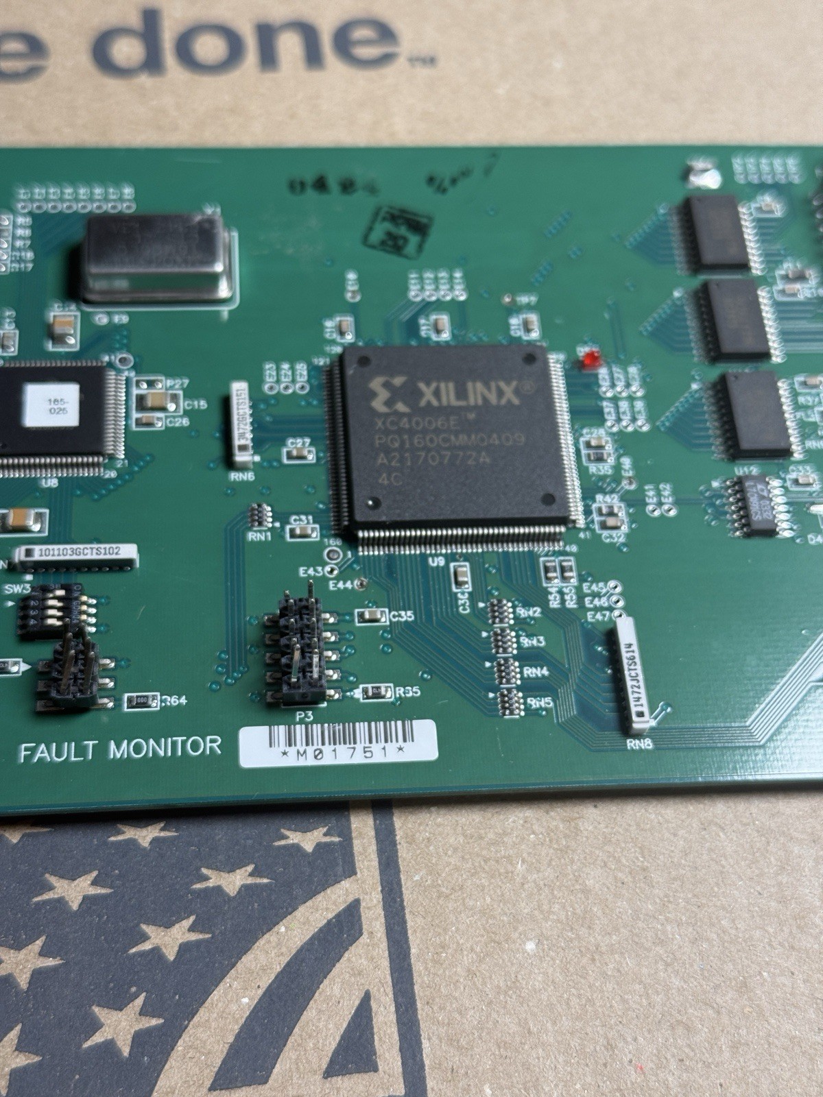Symmetricom 560-5361 Rev A Fault Monitor Card GPS TIMING