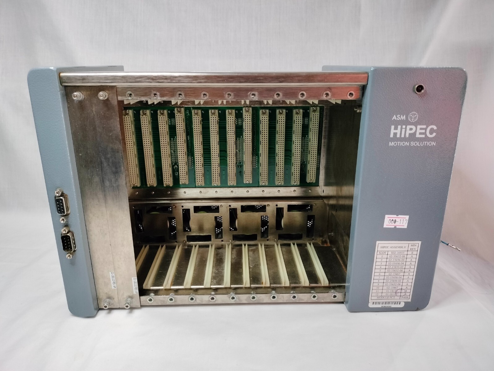 ASM HiPec Assembly Motion Solution 12 Slot Chassis Only
