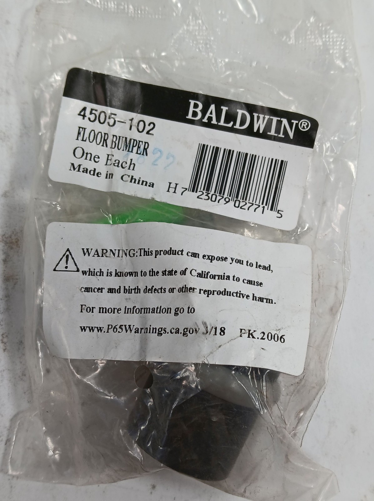 1 NEW BALDWIN 4045-102 3” OIL-RUBBED BRONZE DOOR BUMPER NNB ***MAKE OFFER***