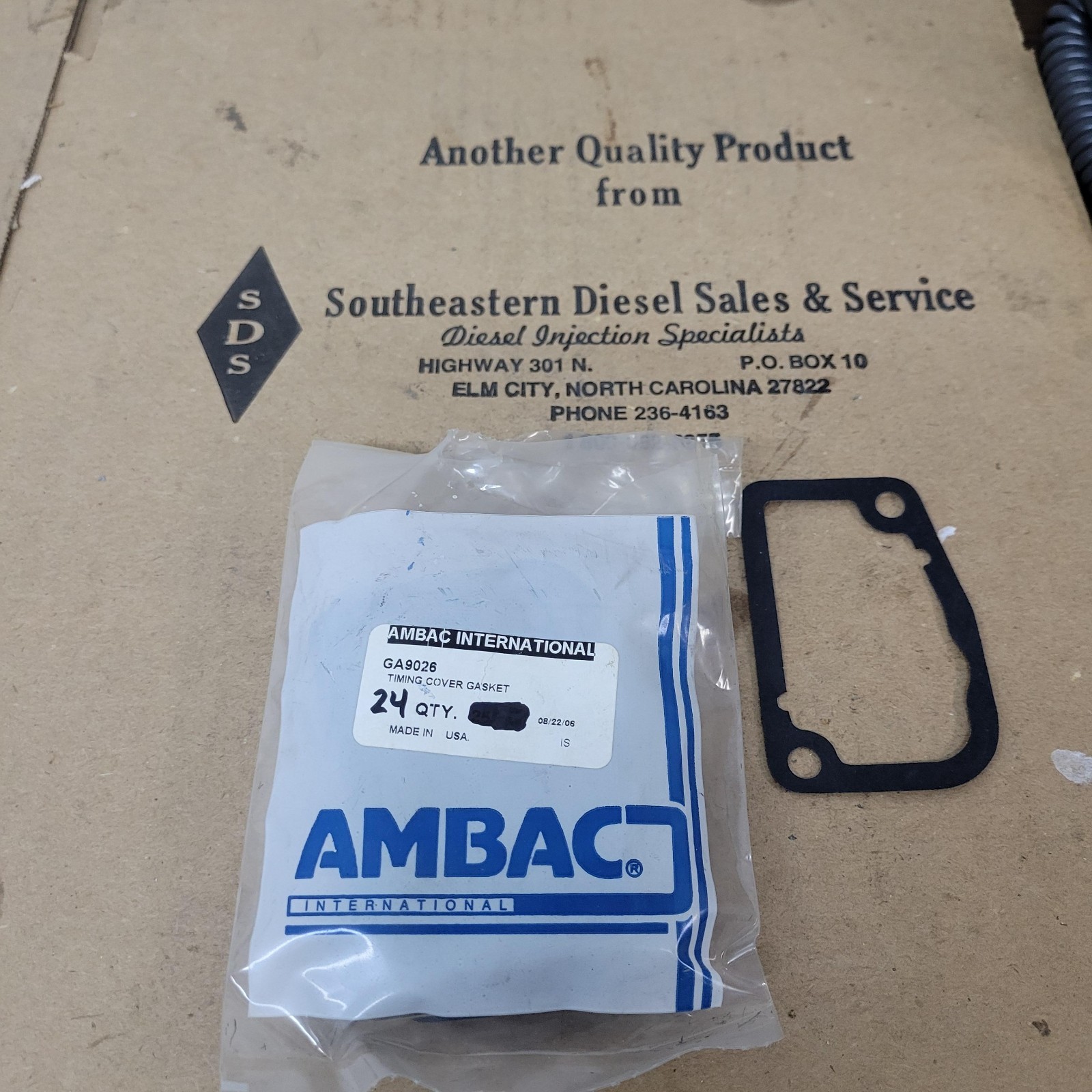 (24pk) Ambac GA9028 Timing Cover Gasket