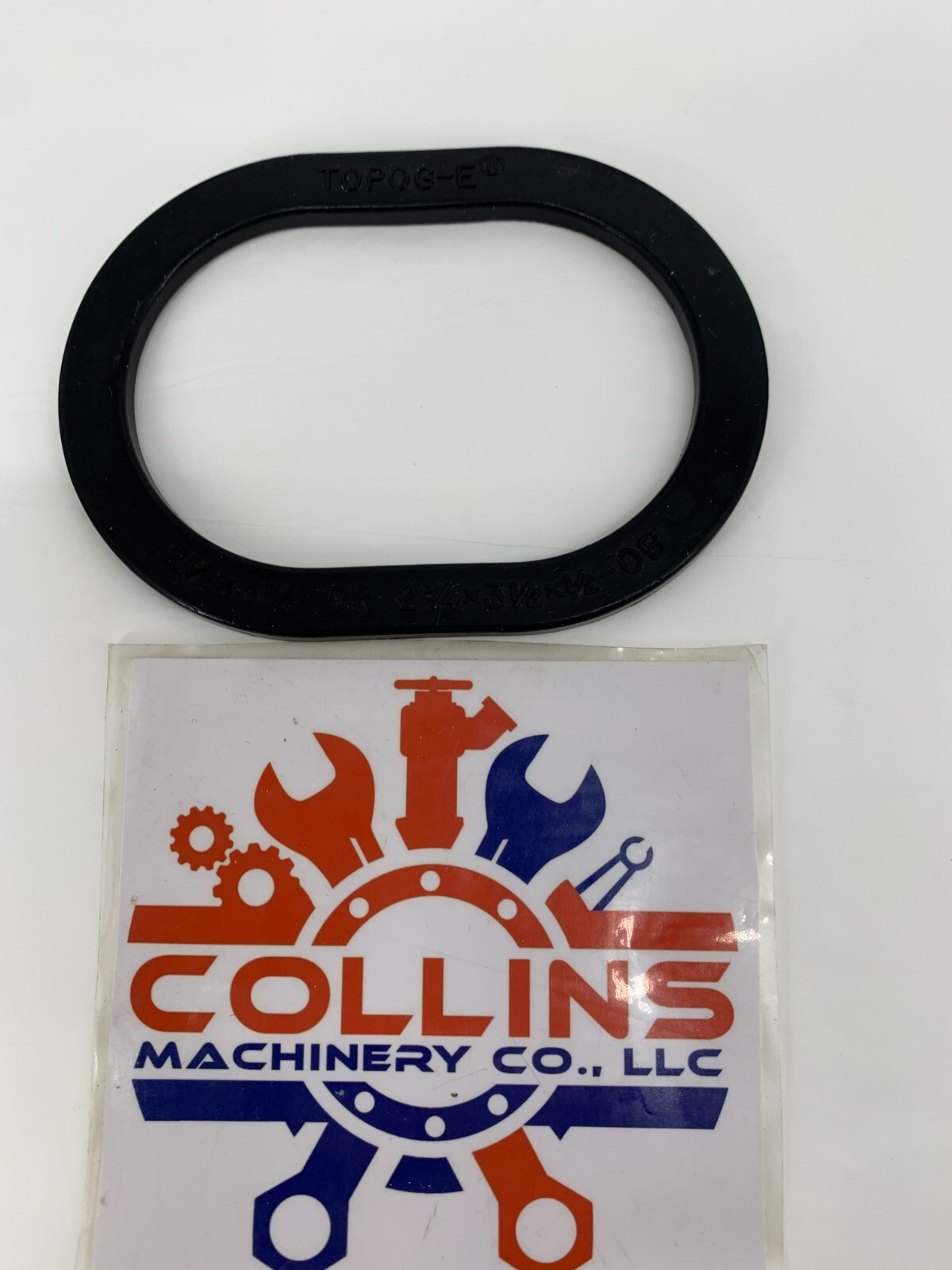 TOPOG-E T180-2-1/2 x 3-3/4 Or 2-3/4- 3-1/2 x 1/2-OB Oblong Handhole Gasket