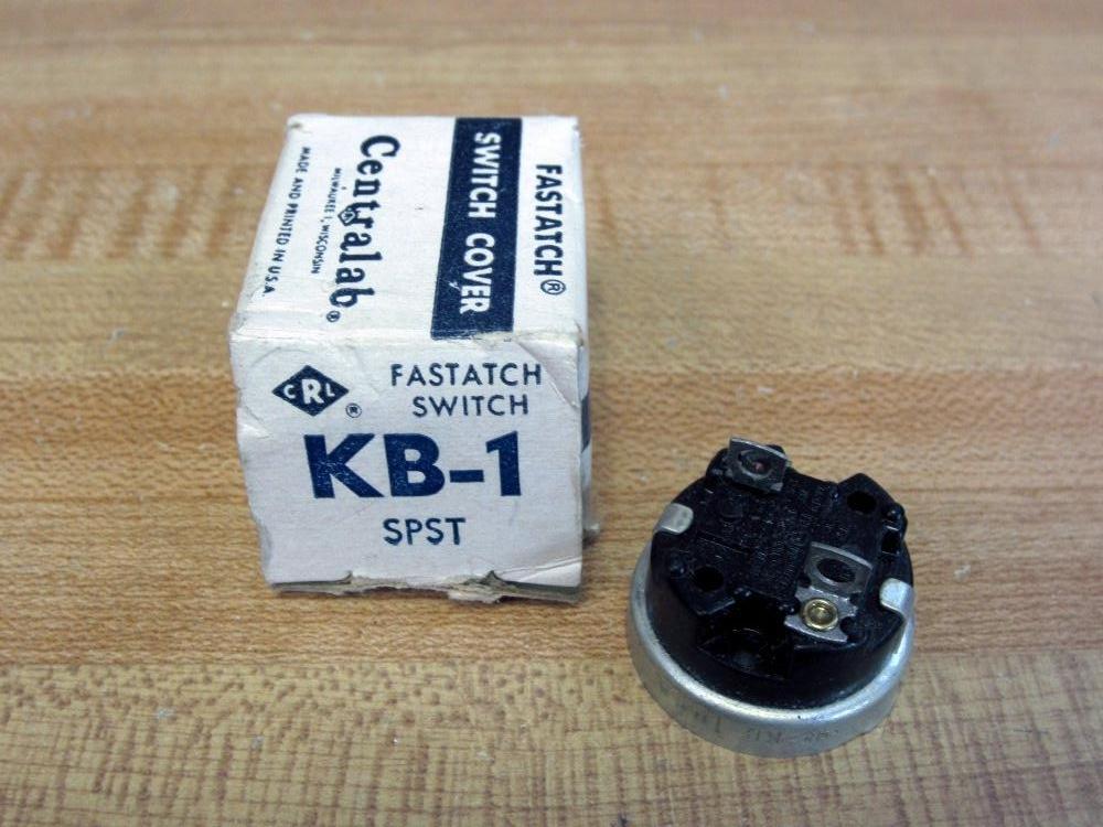 Centralab KB-1 Fastach Switch Cover KB1