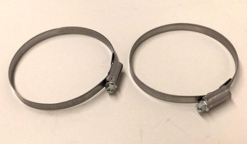 Mikalor W2 70-90 Hose Clamp Worm Drive For Silicone Hose 70mm-90mm (Pack Of 2)