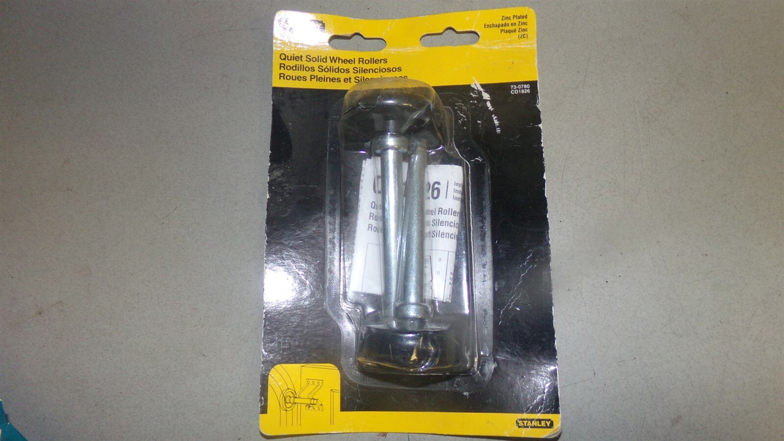 NEW Stanley 73-0780 CD1826 Quiet Solid Wheel Rollers *FREE SHIPPING*