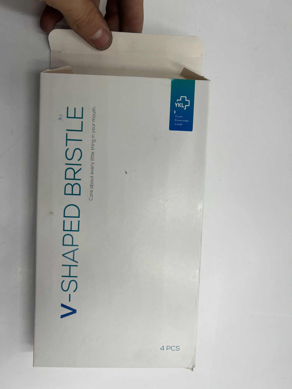 (QTY 20) YKL V-Shaped Bristle Oral Care Orthodontic Toothbrush