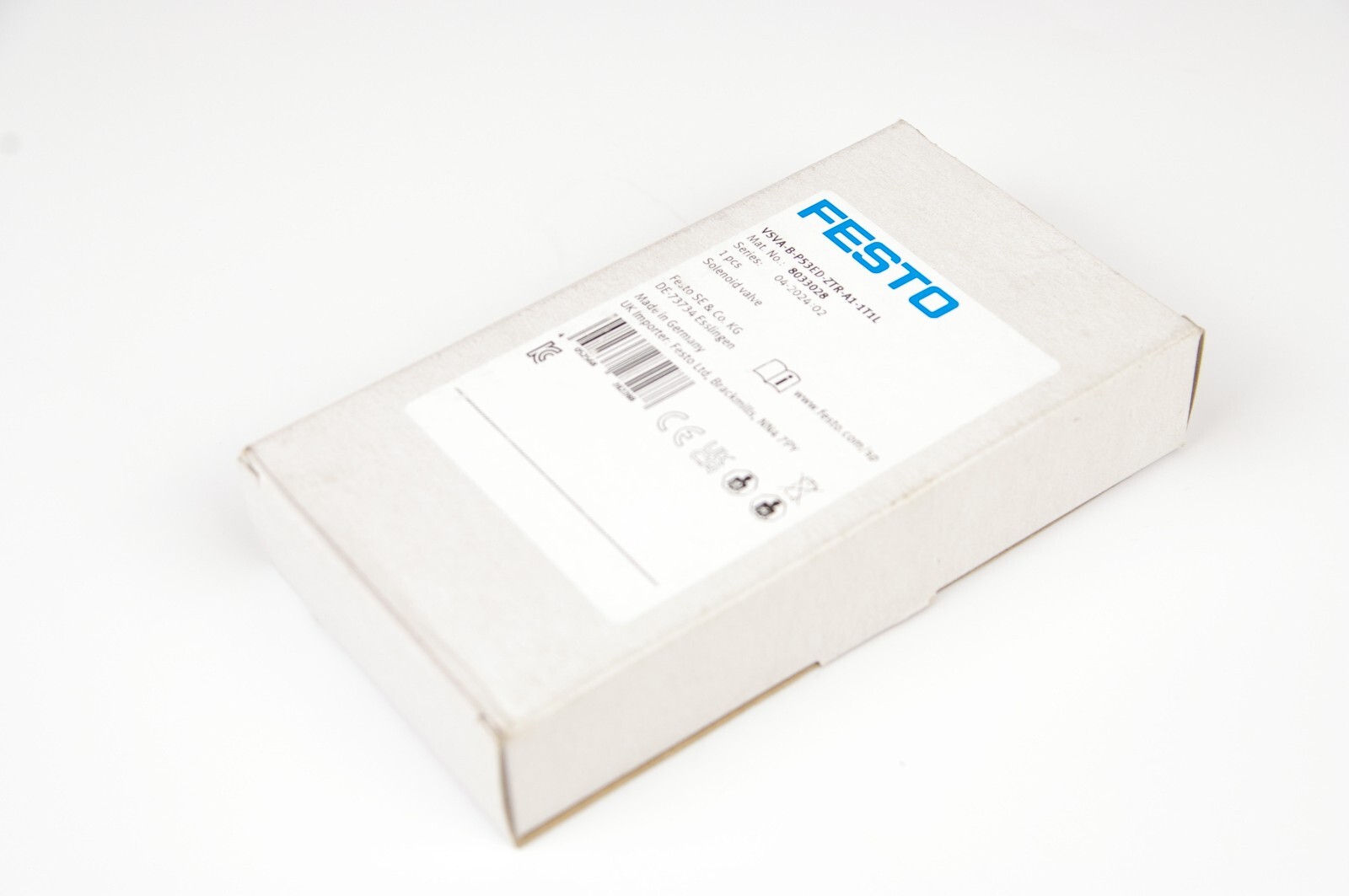 Festo VSVA-B-P53ED-ZTR-A1-1T1L 8033028 Solenoid Valve