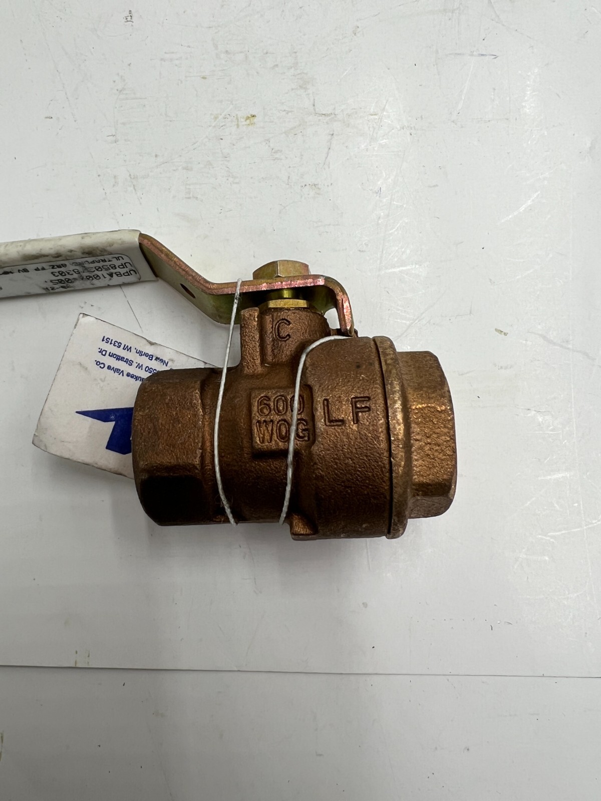 ULTRAPURE UP8503/8303 3/4″ BALL VALVE LF 600WOG UPBA100/400S
