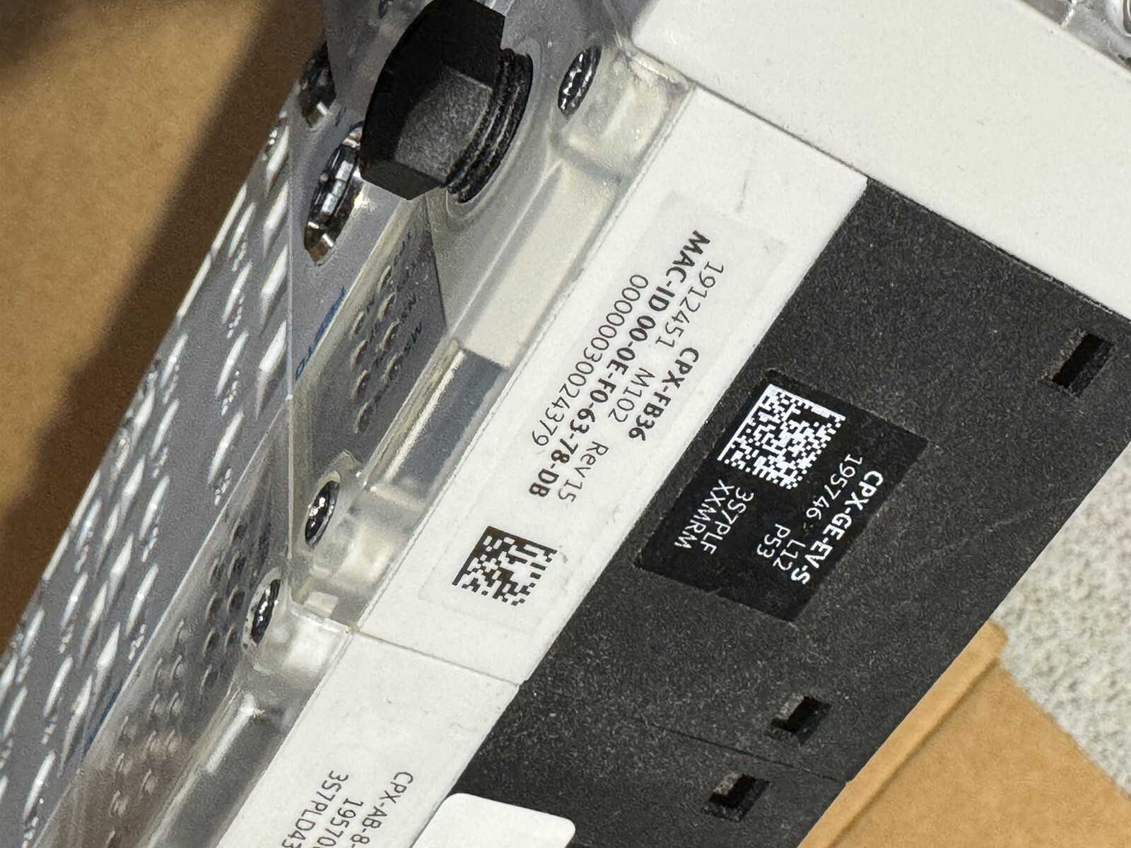 Festo CPX-FB36 Valve manifold hub, 53346, VMPA1-FB-EMS-8, VMPA-FB-EPL-EU
