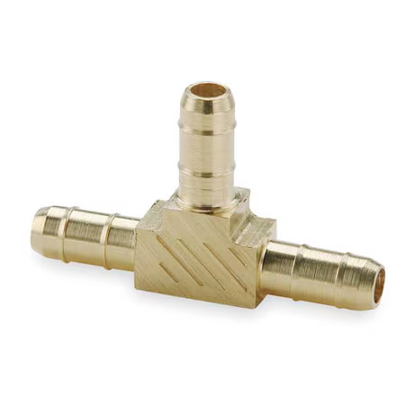 Parker 224-8 3/8″ Barb Brass Union Tee