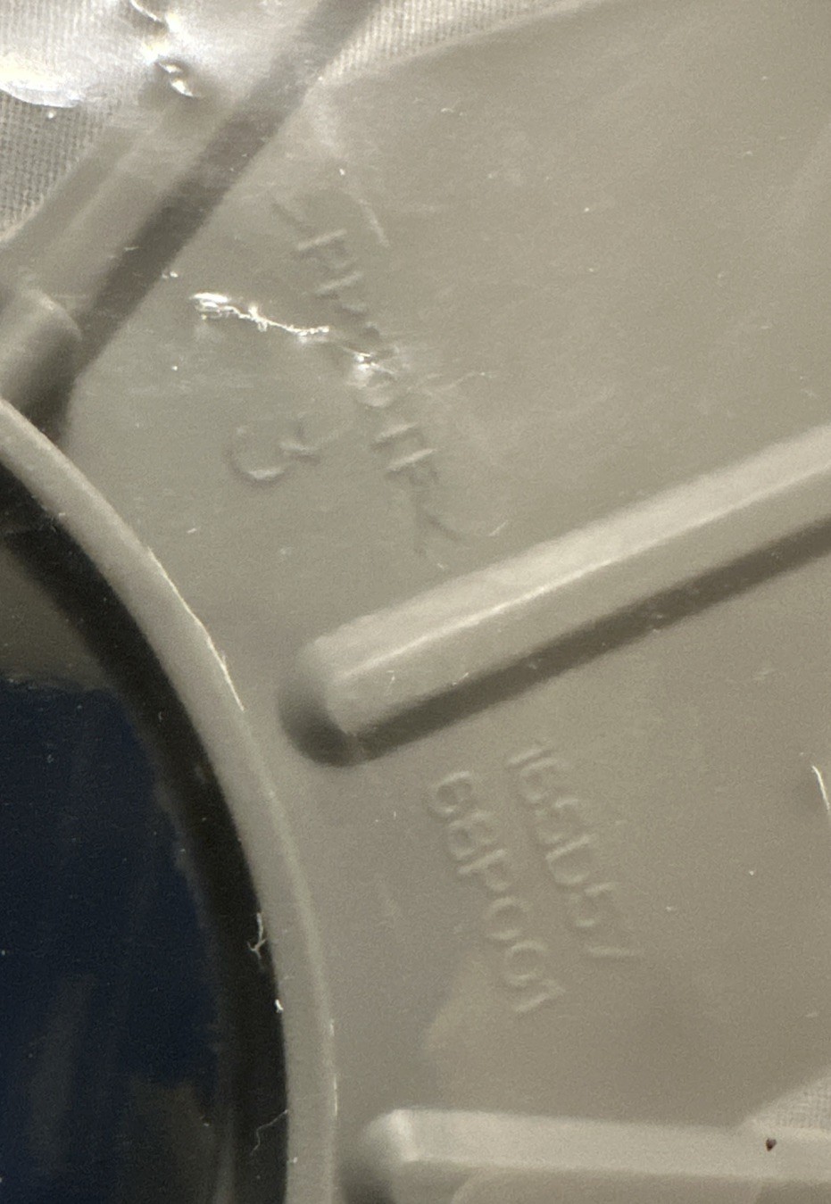 GE WD12X10109 Filter Fine ASM 1/2″ Plastic Replacement Part Gray NOS