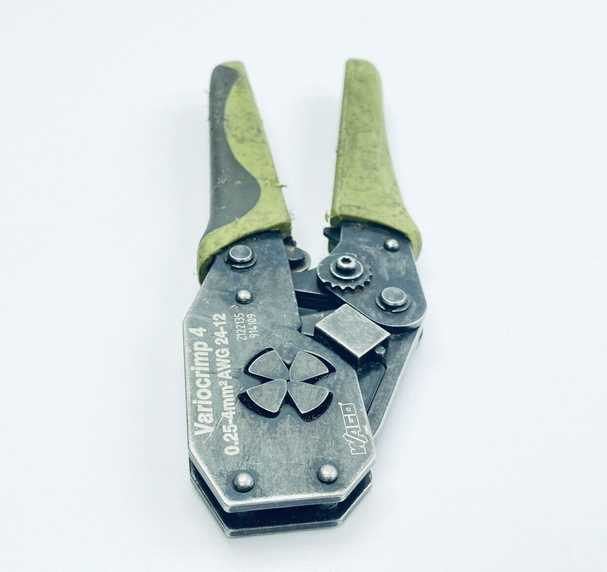 WAGO 206-1204 VARIOCRIMP 4 MANUAL FERRULE CRIMPING TOOL AWG:24-12 (.25-4mm²)