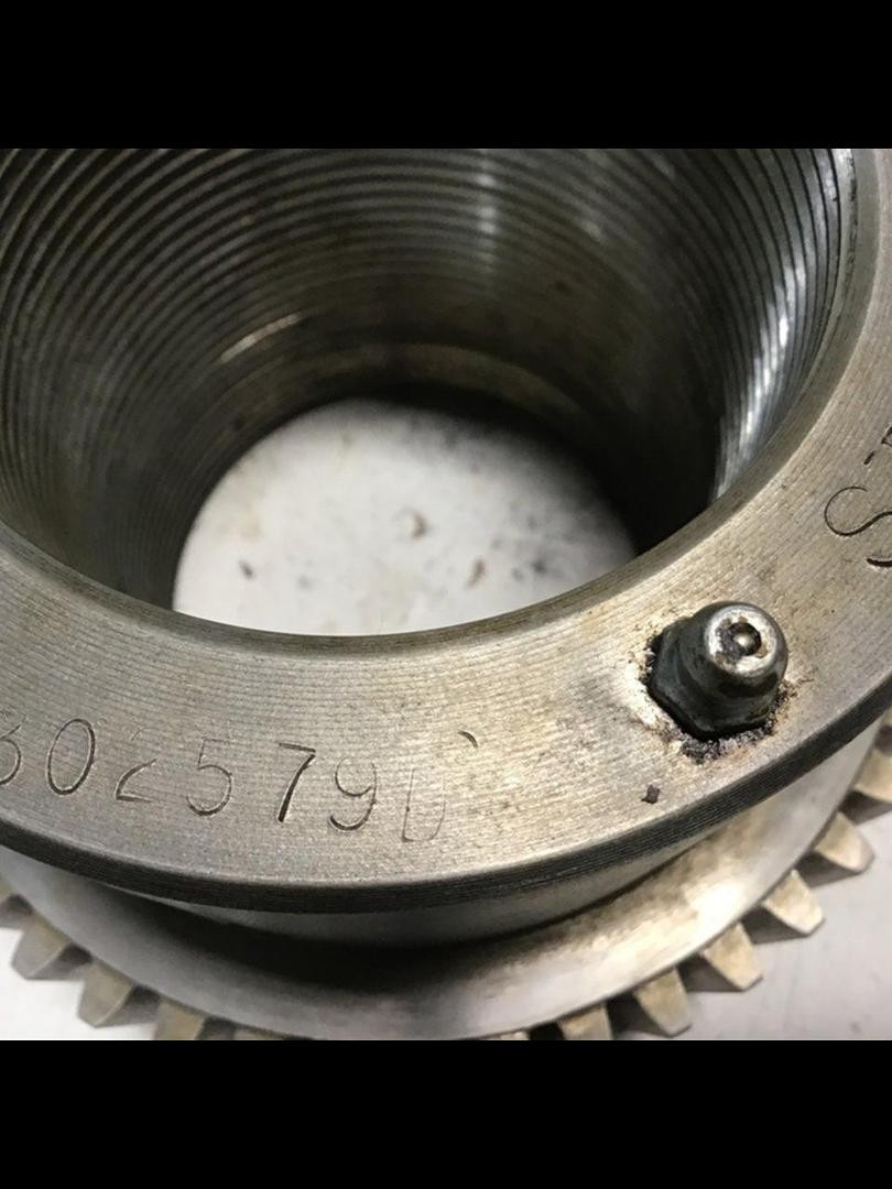 VAN DORN Die Height / Adjustable Tie Bar Nut 302579ST Used #138881