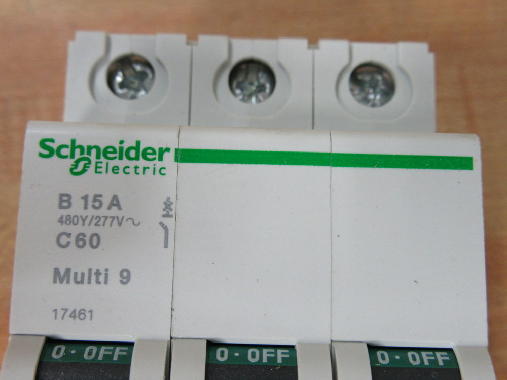 Merlin Gerin 17461 Square D Breaker 15A MG17461 Schneider