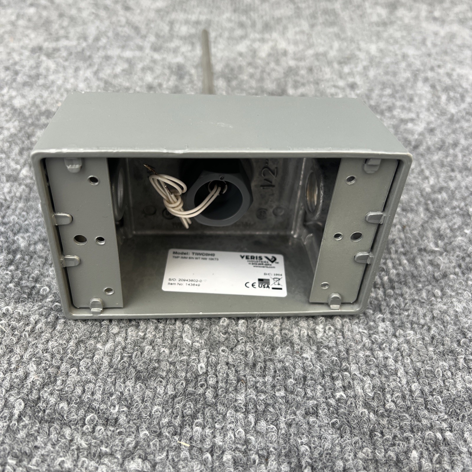 Veris TIWC0H0 Pipe/Immersion Temperature Sensor New Other