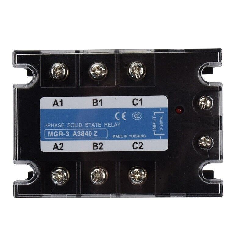 1PCS NEW FOR GMR 40A 380VAC 70-280VAC 3-phase Solid State Relay MGR-3 A3840Z