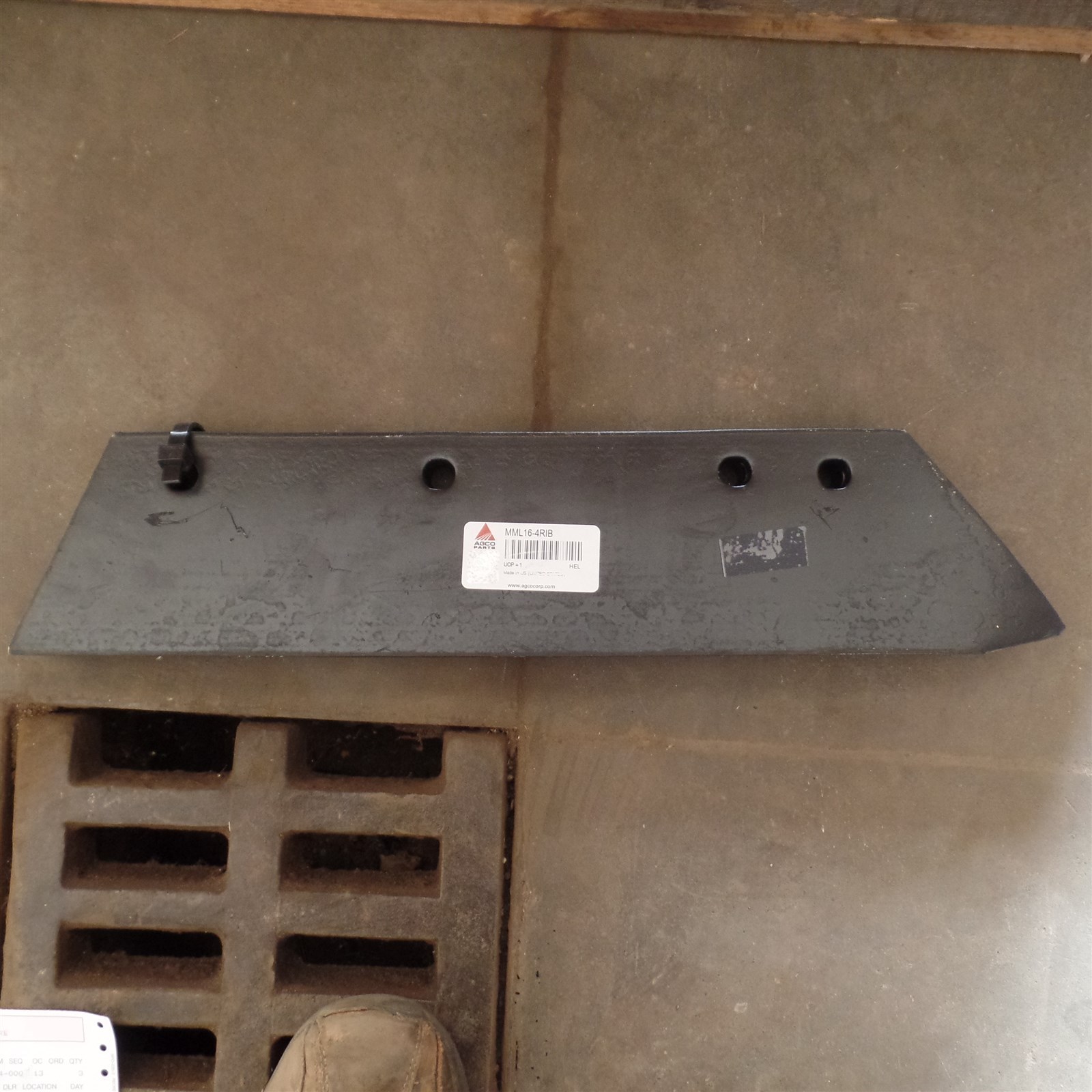 MML16-4RIB SHARE AGCO MASSEY FERGUSON DUMMY A G M HESSTON WILMAR SPRA-COUPE