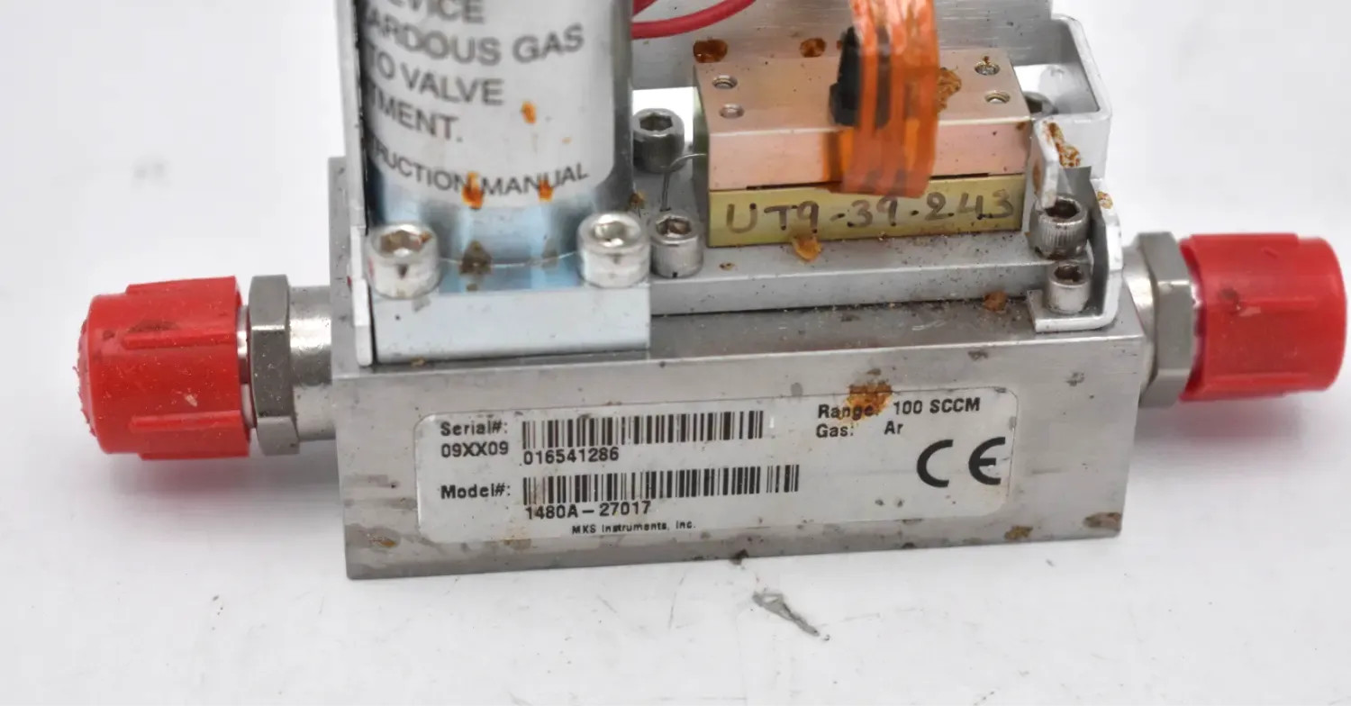 MKS ALTA 1480A-27017 MASS FLOW CONTROLLER, RANGE: 100 SCCM (NO COVER)