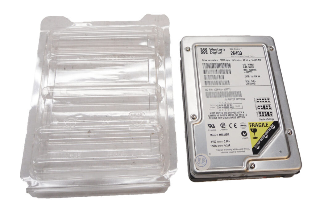 NEW WESTERN DIGITAL AC26400-00RTT2 ENHANCED IDE HARD DRIVE