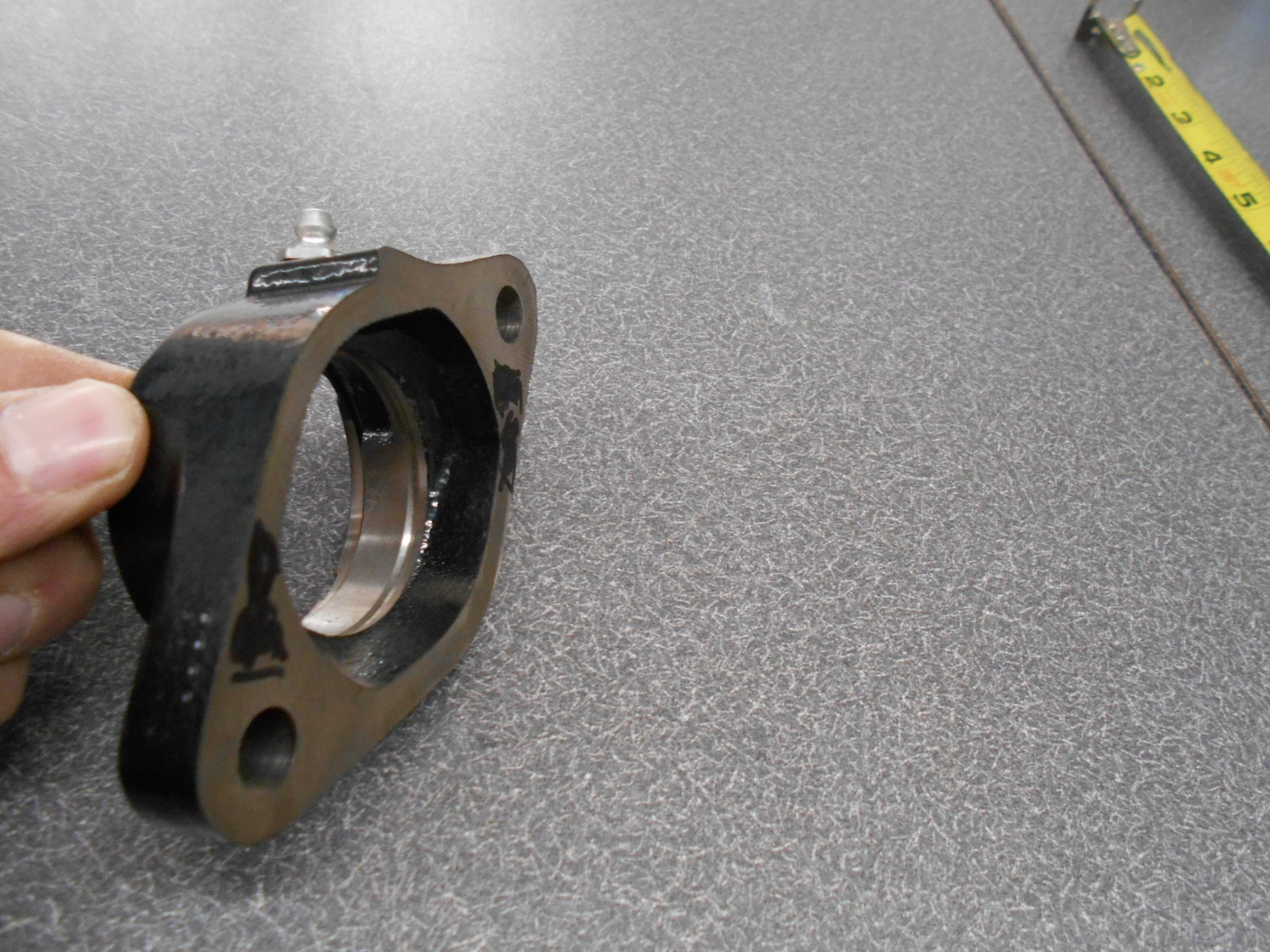 Burns/Tisco 52mm 2-Bolt Greasable Bearing Flange. T52-R. NEW!