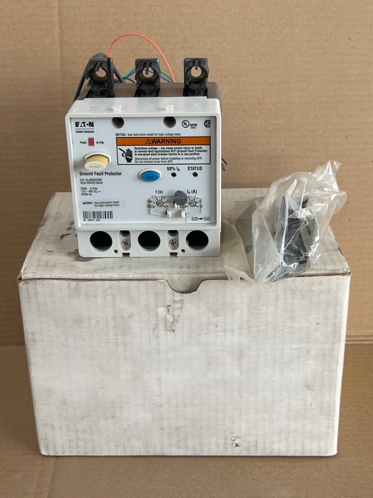 EATON GROUND FAULT PROTECTOR ELJBN3250W