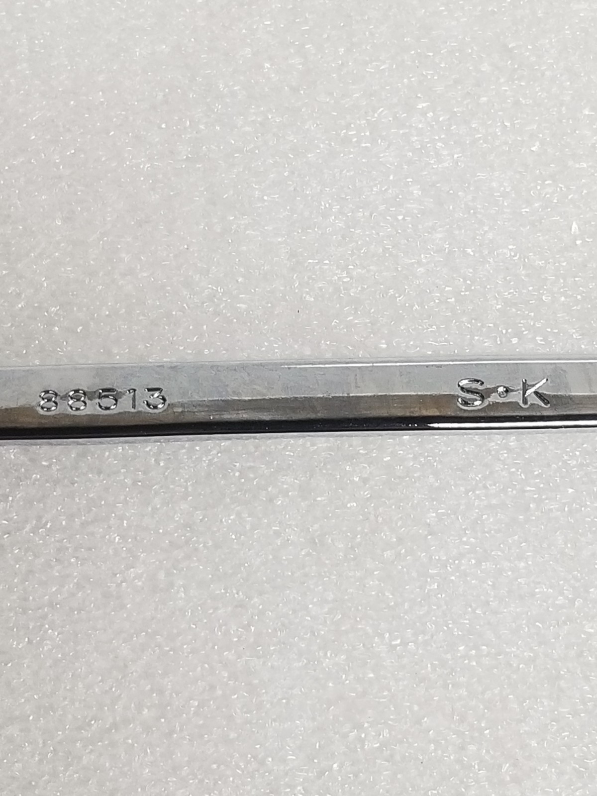 S-K 88513 Combination Wrench 12-Point SuperKrome Finish Size-13mm Made in USA
