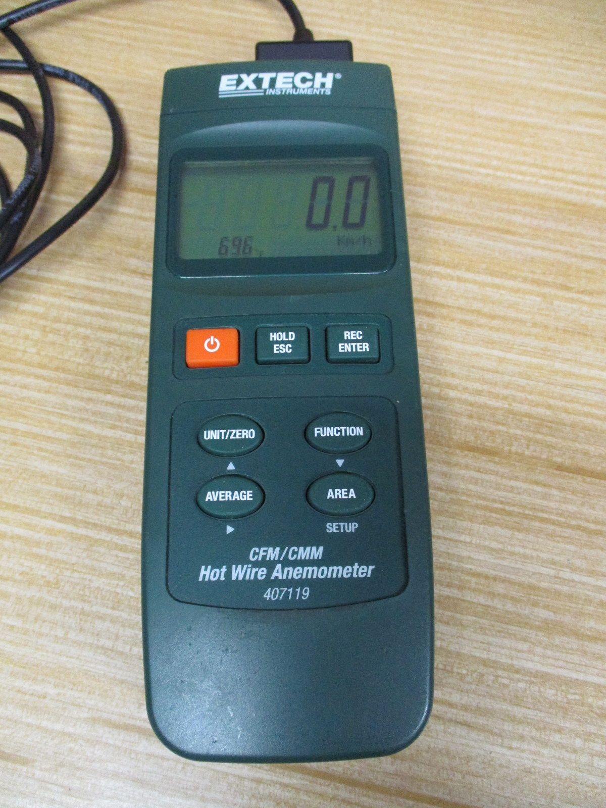 Extech 407119 CFM/CMM Hot Wire Anemometer