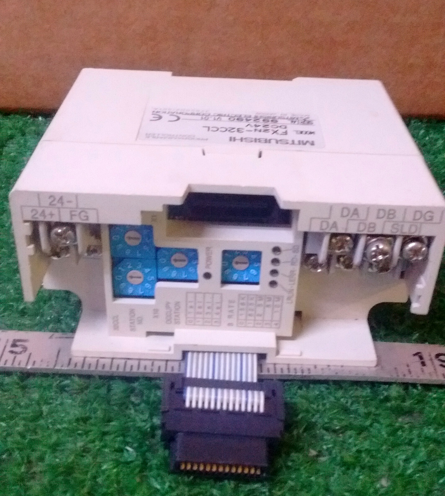 1 USED MITSUBISHI FX2N-32CCL PROGRAMMABLE CONTROLLER DC 24 V *** MAKE OFFER ***