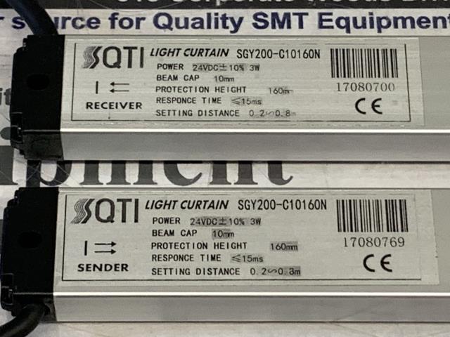 SQTI Safety Light Curtain Set – SGY200-C10160N w/Warranty