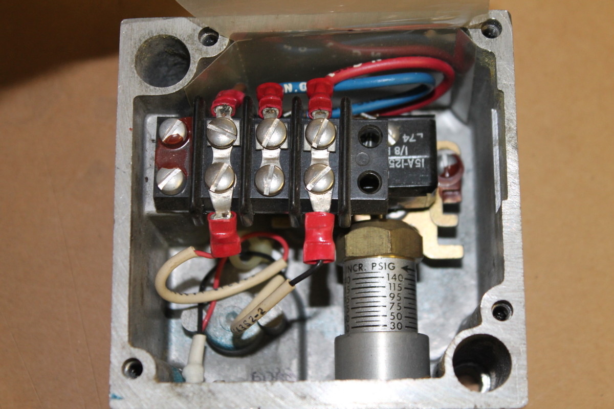 Pressure switch, Hazardous loc,10-160PSI, 15A, 125/250/480VAC, 100P2-3c3 Neo-Dyn