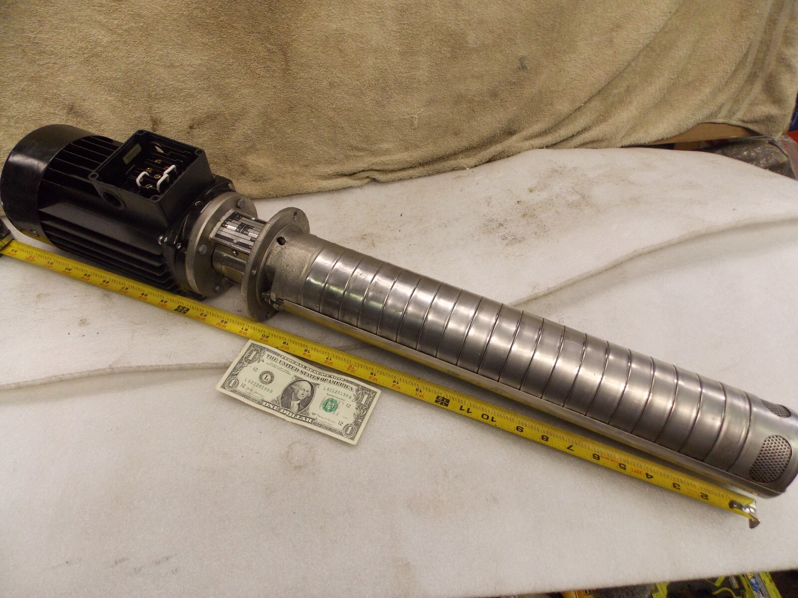 GRUNDFOS SPK4-19/12 A-W-I-AUUV 230v 1.5hp Multi Stage CNC Imersable pump 4m³/h
