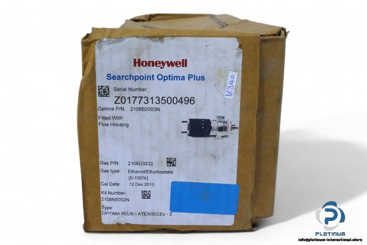 HONEYWELL BH17 0RZ UK OPTIMA PLUS GAS DETECTOR_Z0177313500496_32 V DC_316 SS