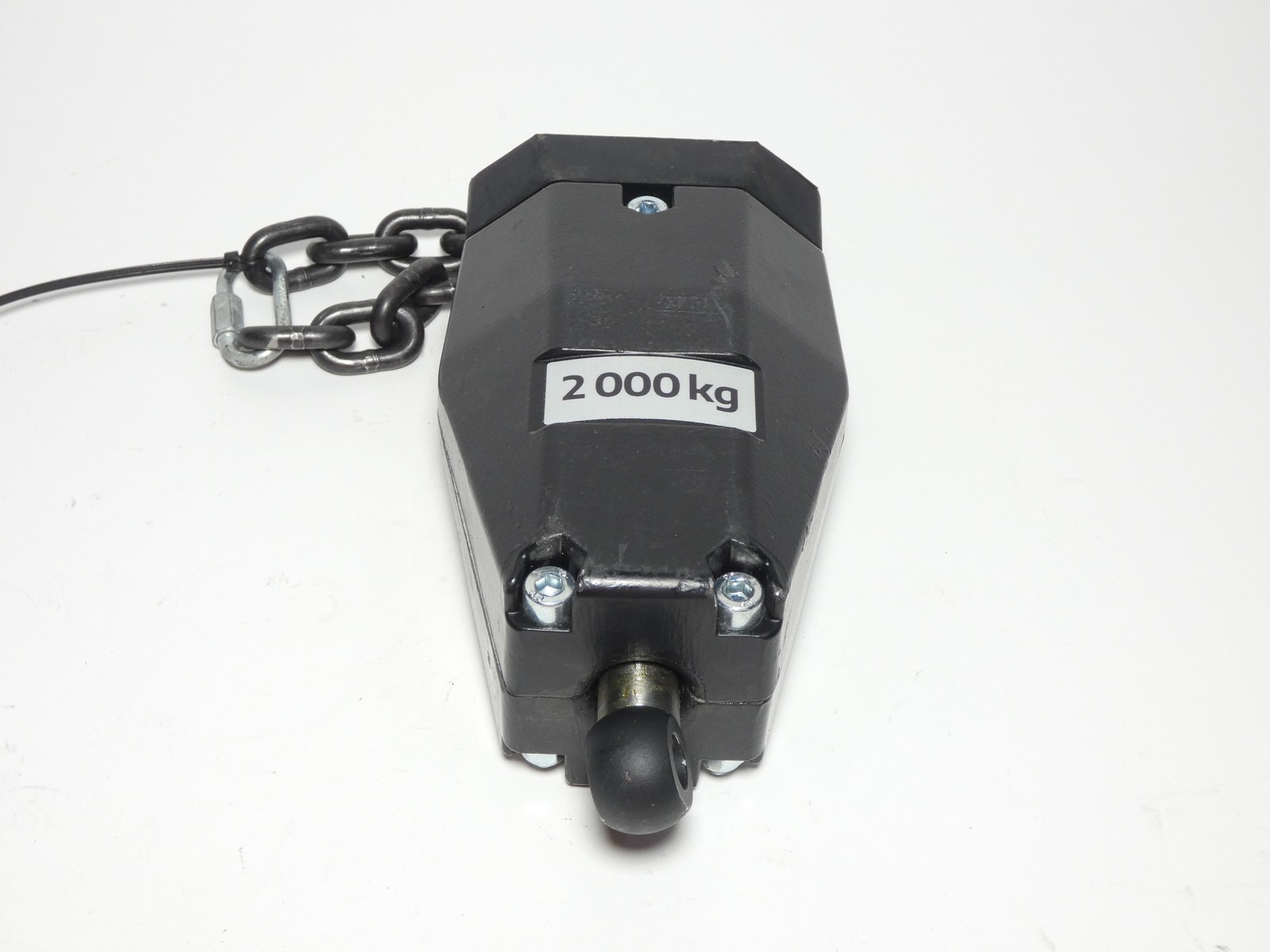 2000Kg Lever Chain Hoist 4400LBS Black