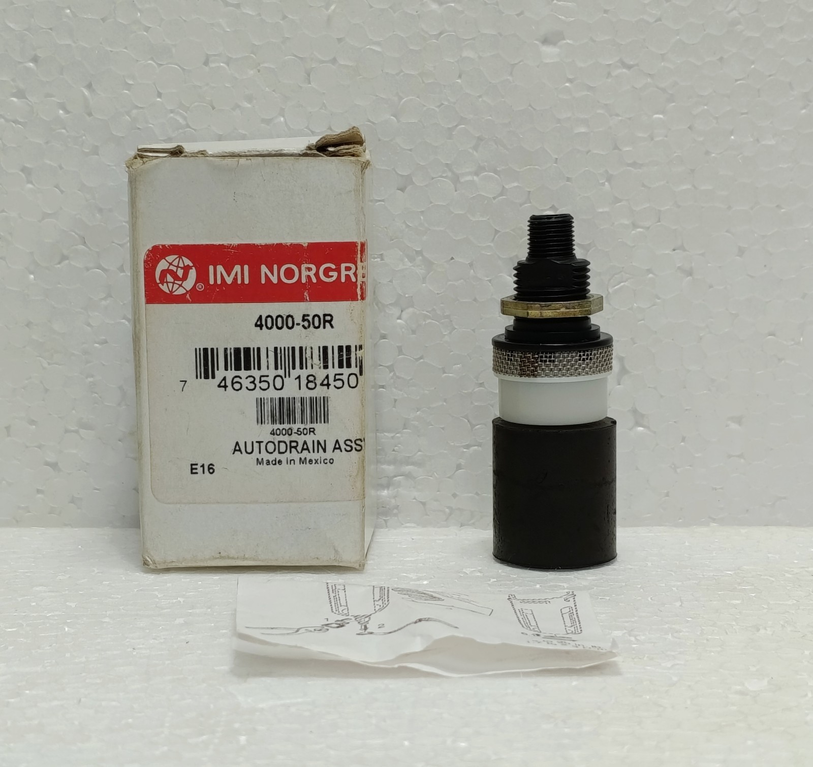 IMI Norgren 4000-50R Auto Drain Assembly – New in Box Filter Drain Kit