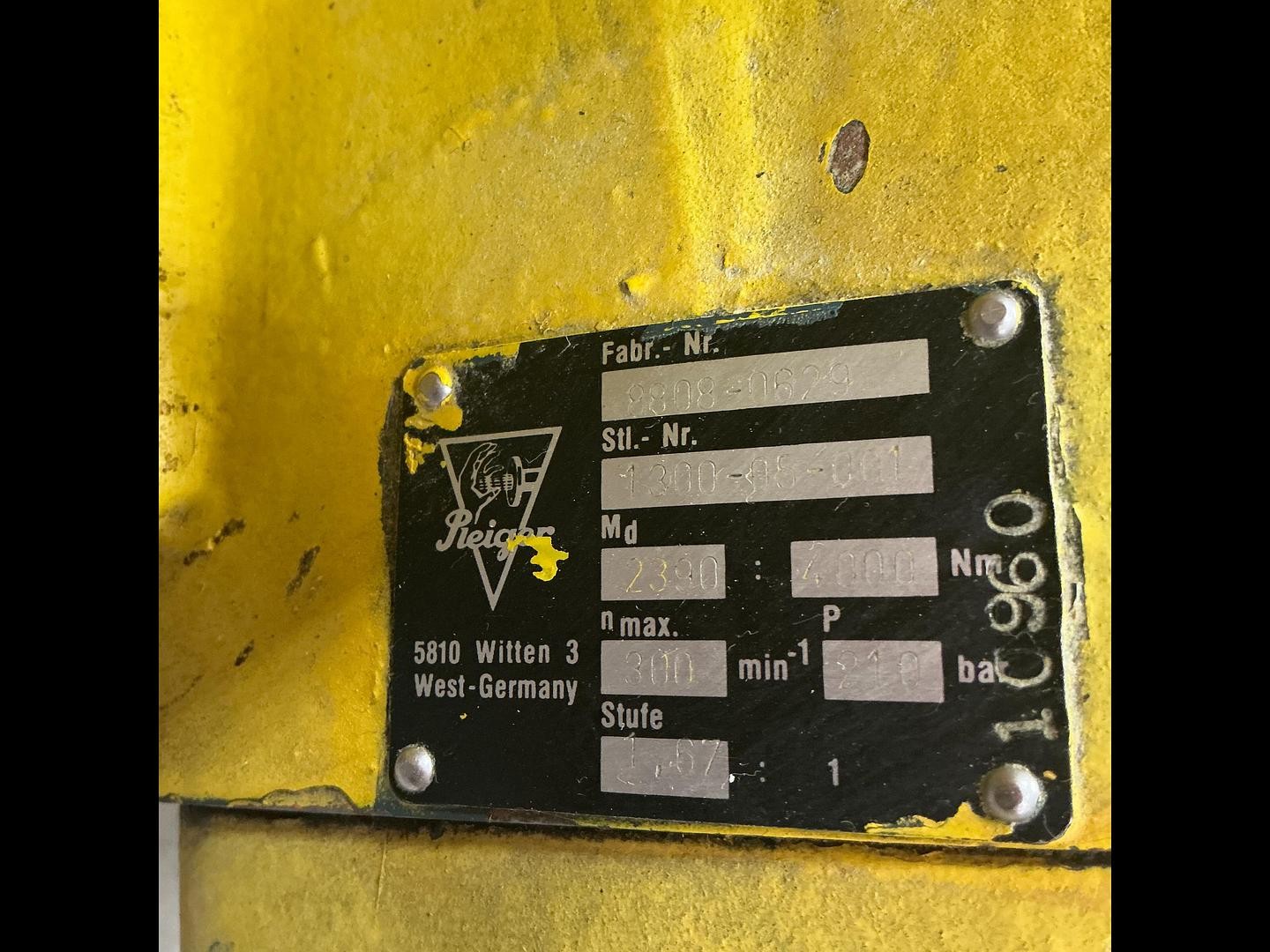 PLEIGER 8808-0629 Screw Motor Used #146851