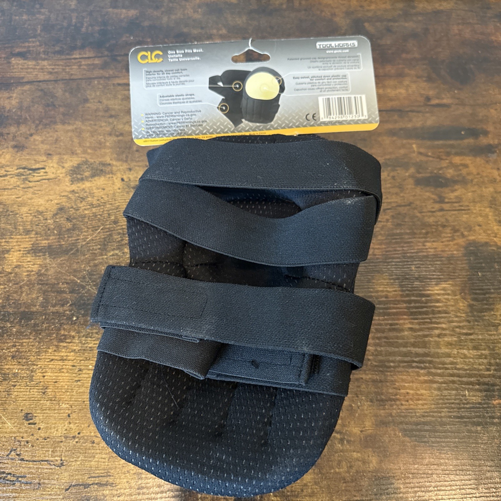 CLC Work Gear V230 Knee Pad – Swivel • Foam Pad • Fabric Cap • Hook‑and‑Loop NEW