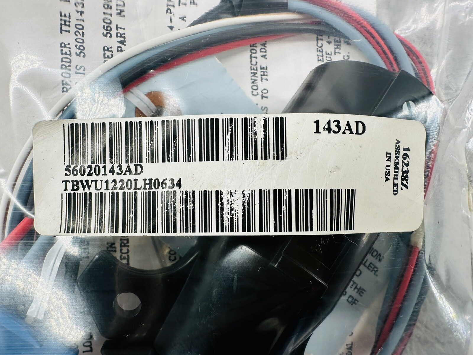 MOPAR – NSOP Genuine Chrysler 56020143AD Trailer Tow Wiring GC