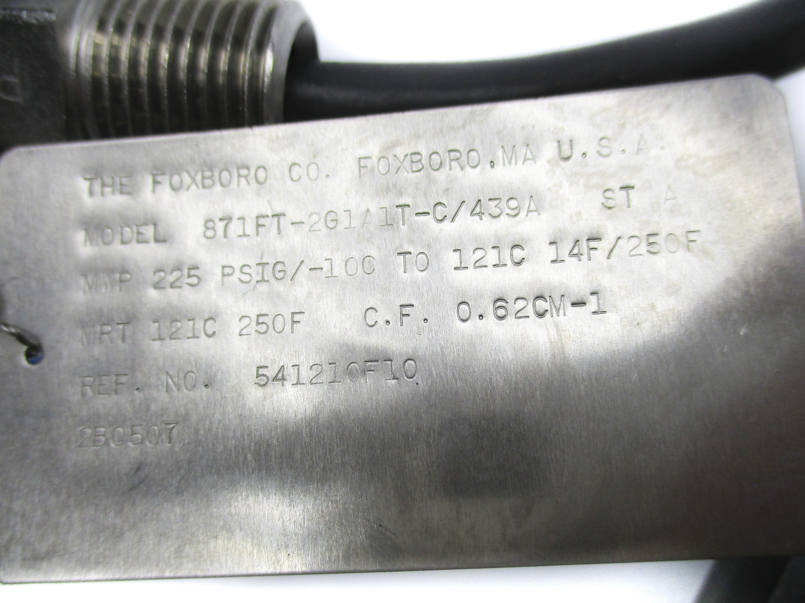 FOXBORO 871FT-2G1A1T-C/439A 225PSI NSNP