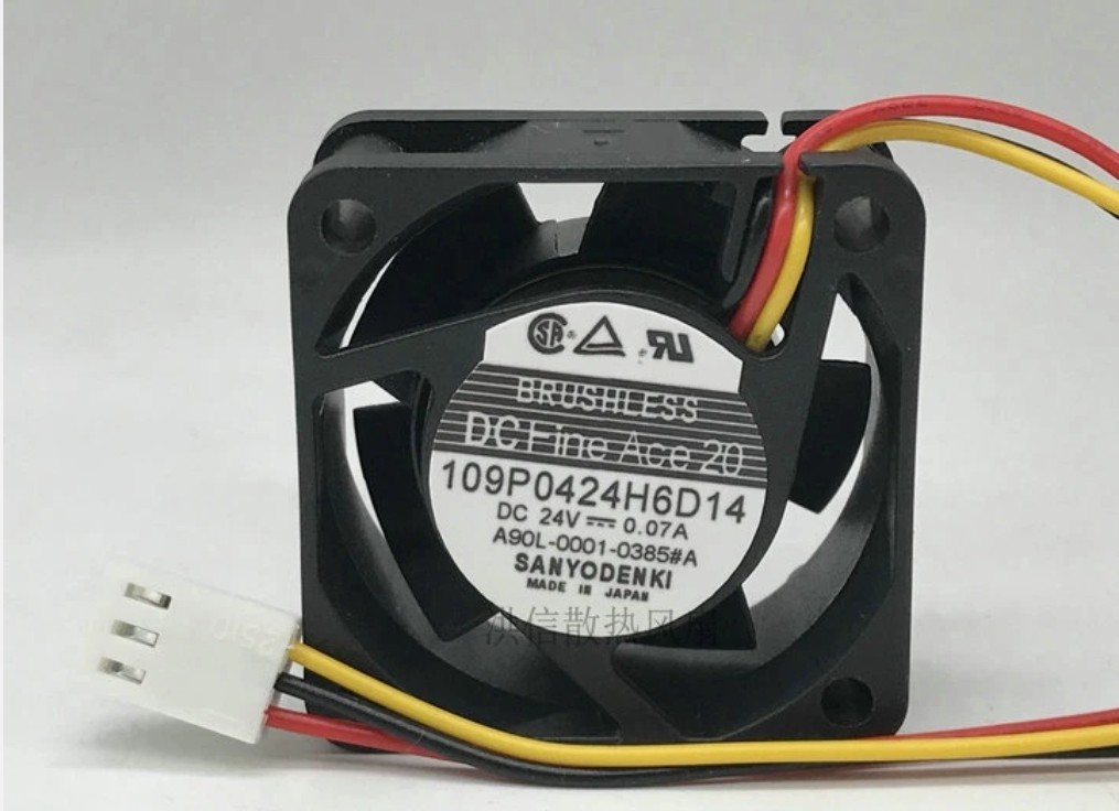 Sanyo SanAce20 109P0424H6D14 DC24V 0.07A 4020 40mm inverter fan