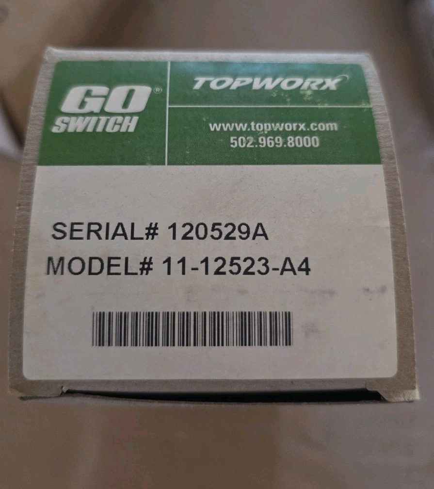 Topworx Go Switch 11-12523-A4 Proximity Limit Switch