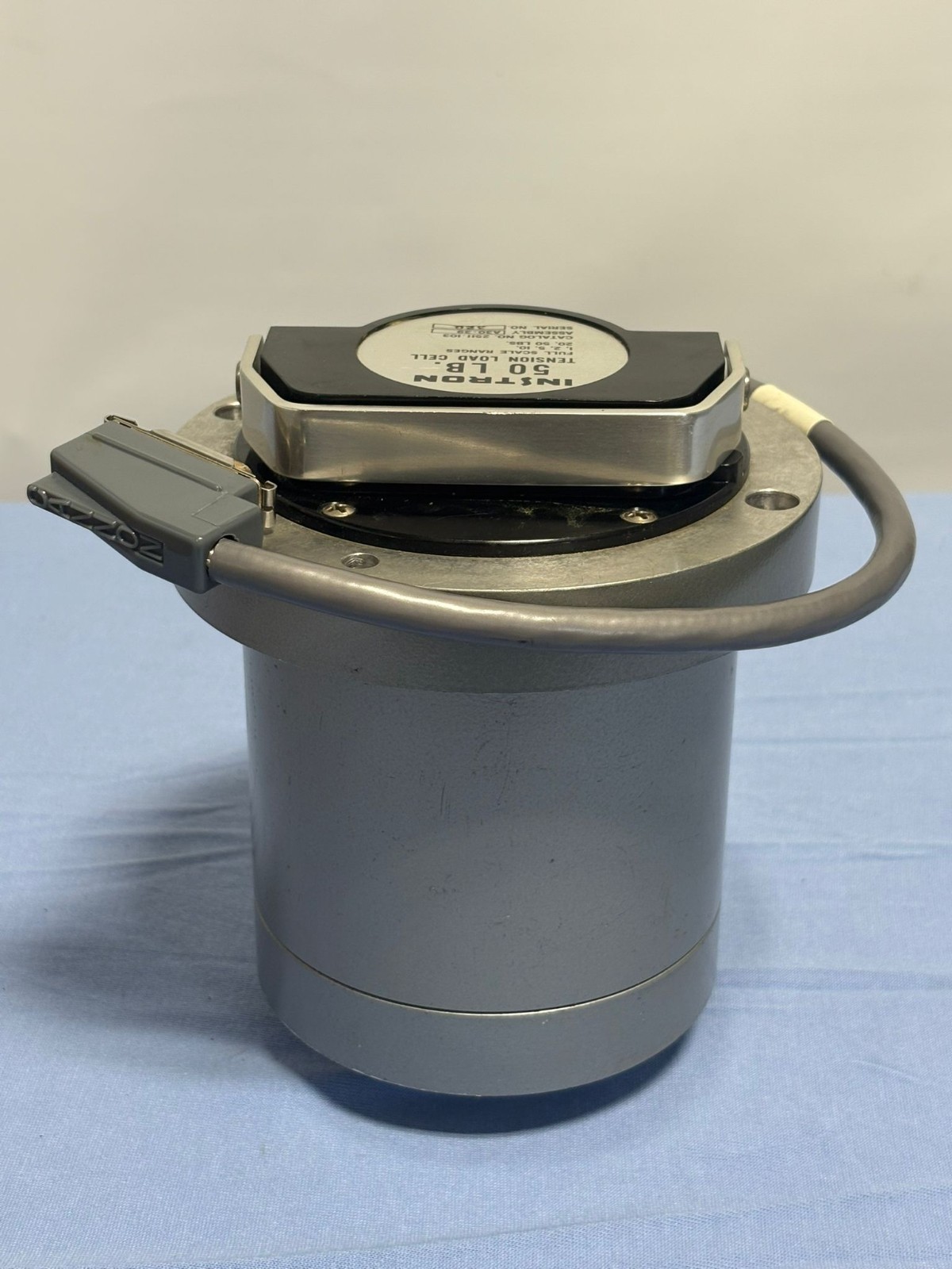 INSTRON 50 LB. FS Ranges 1, 2, 5, 10, 20, 50 Tension Load Cell A30-39, 2511-103