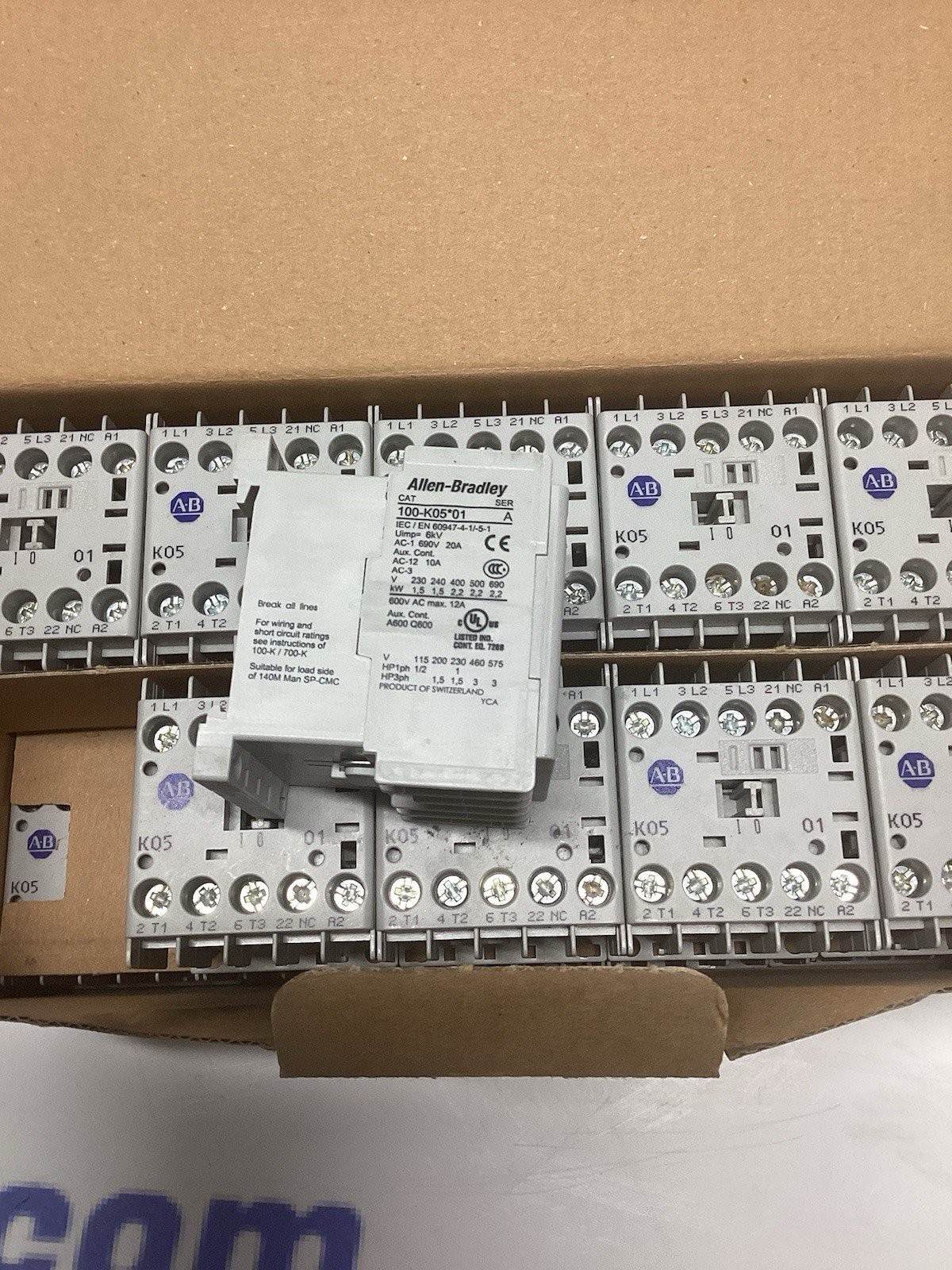 Allen Bradley 100-K05*01 SER A Mini Contactor 24V DC Coil J-286