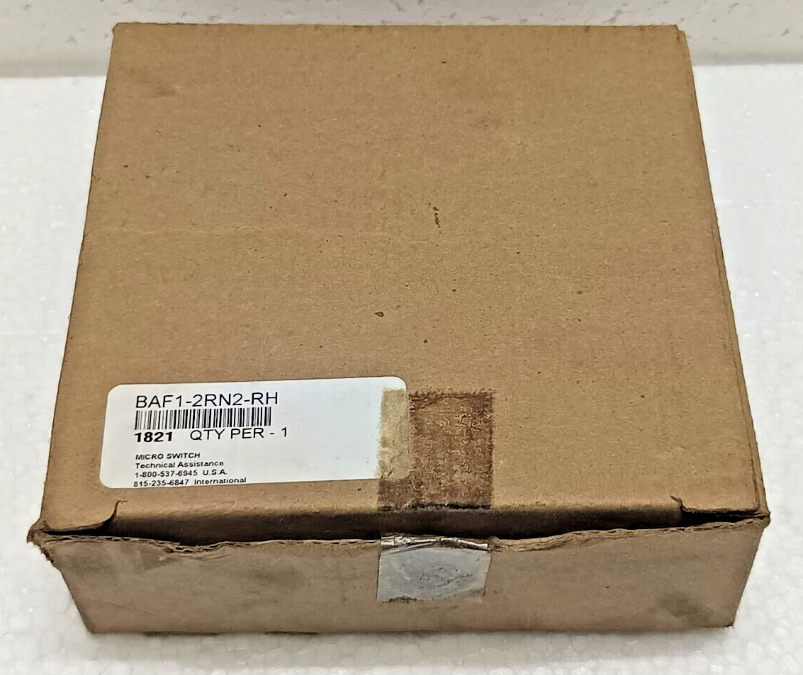 Honeywell Micro Switch BAF 1-2RN2-RH Freeport ,ILLiNOiS. U.S.A Micro Switch