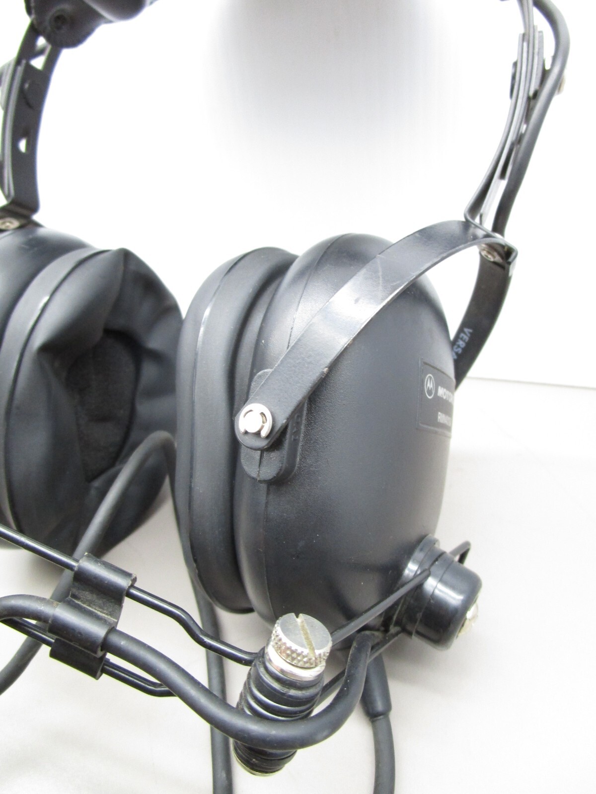 Motorola RMN4019A Medium Duty Radio Headset with PTT Over the Head