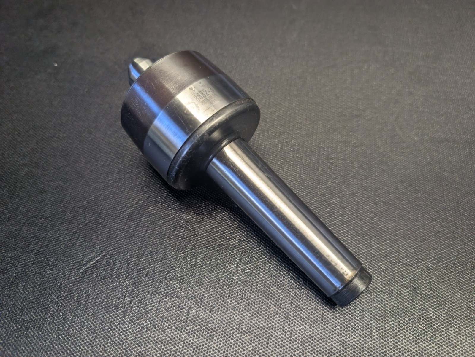 Bison 8832-3 Morse No. 3 Live Center With 60-Deg 5-570-203 Modified Blunt Insert