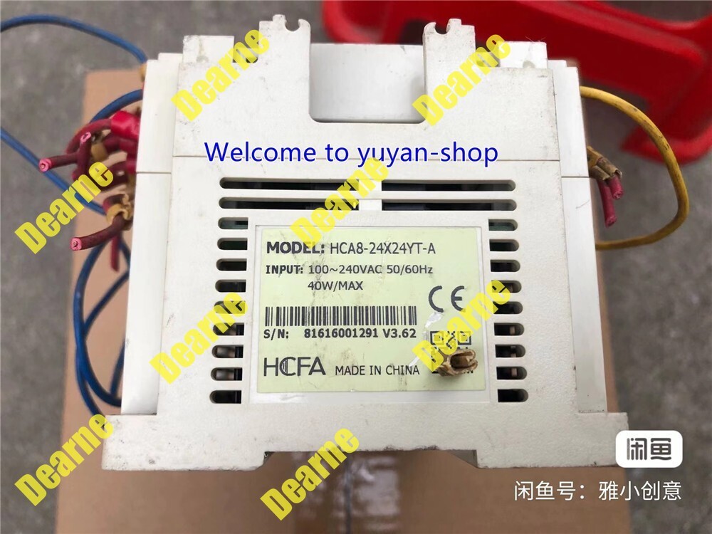1PCS Used HCFA PLC Programmable controller HCA8-24X24YT-A Tested #T1942 YS
