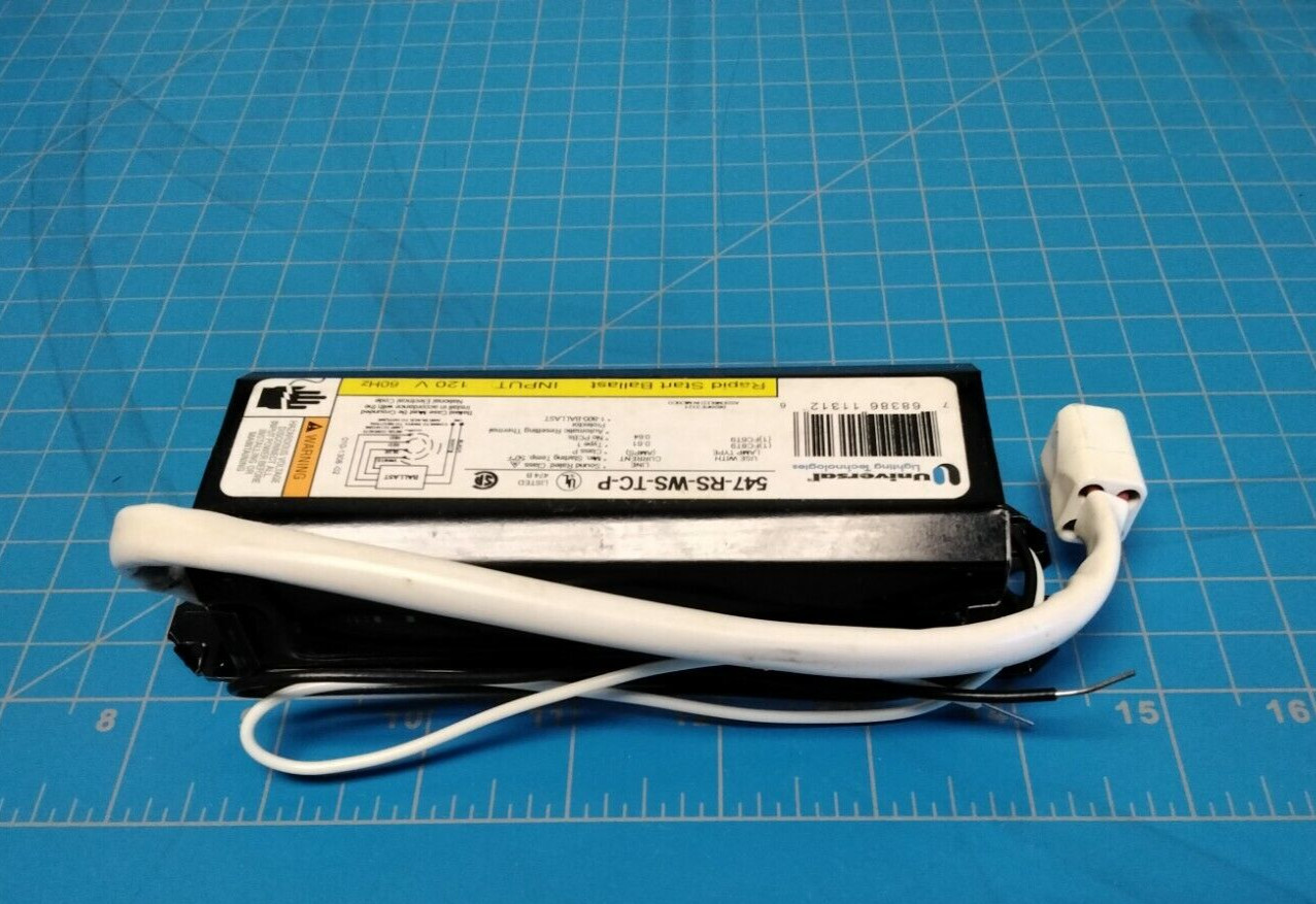 Universal Lighting Technologies 547-RS-WS-TC-P Rapid Start Ballast 120VAC 60Hz